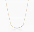 Tiffany & Co inspired smile necklace