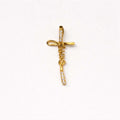 18k Gold Jesus pendant